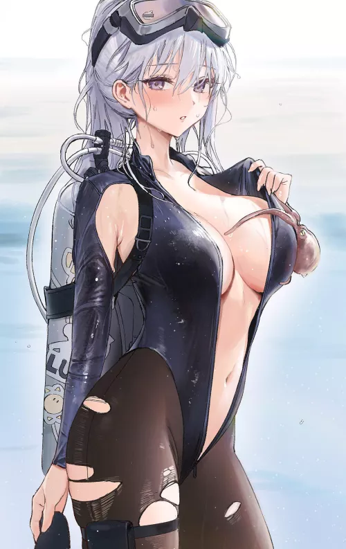 Diving swimsuit Enterprise  by marxsander2016