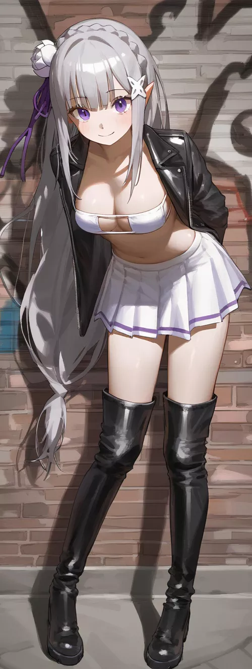 Emilia [Re Zero] by CheetahSperm18