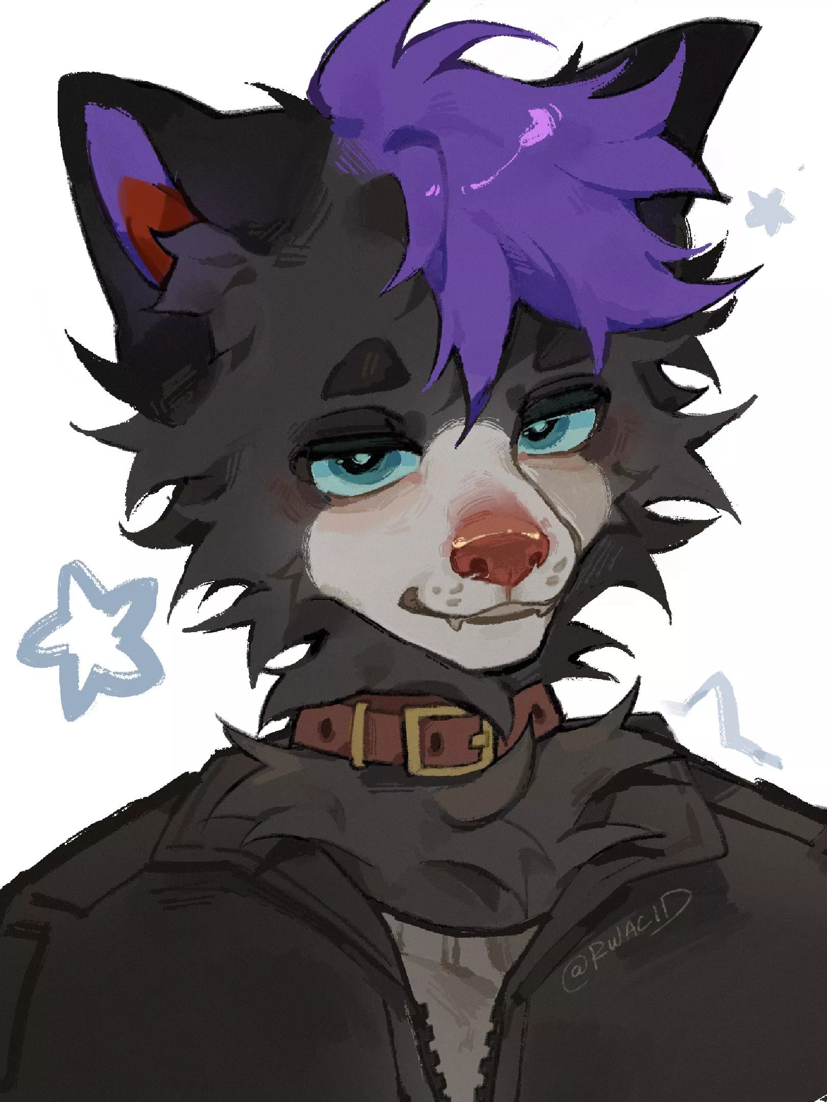 I likey ur purple hair  posted by Slleptoki