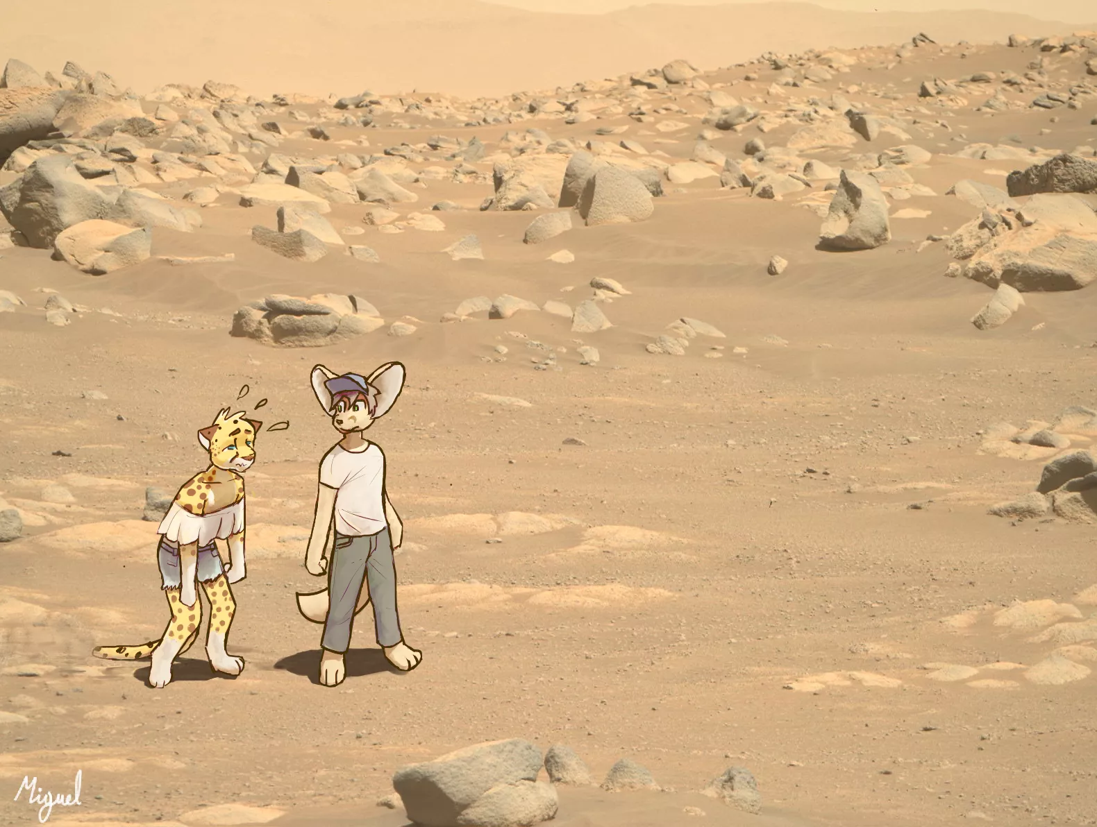 I'm tired (by me) posted by Fenecoo