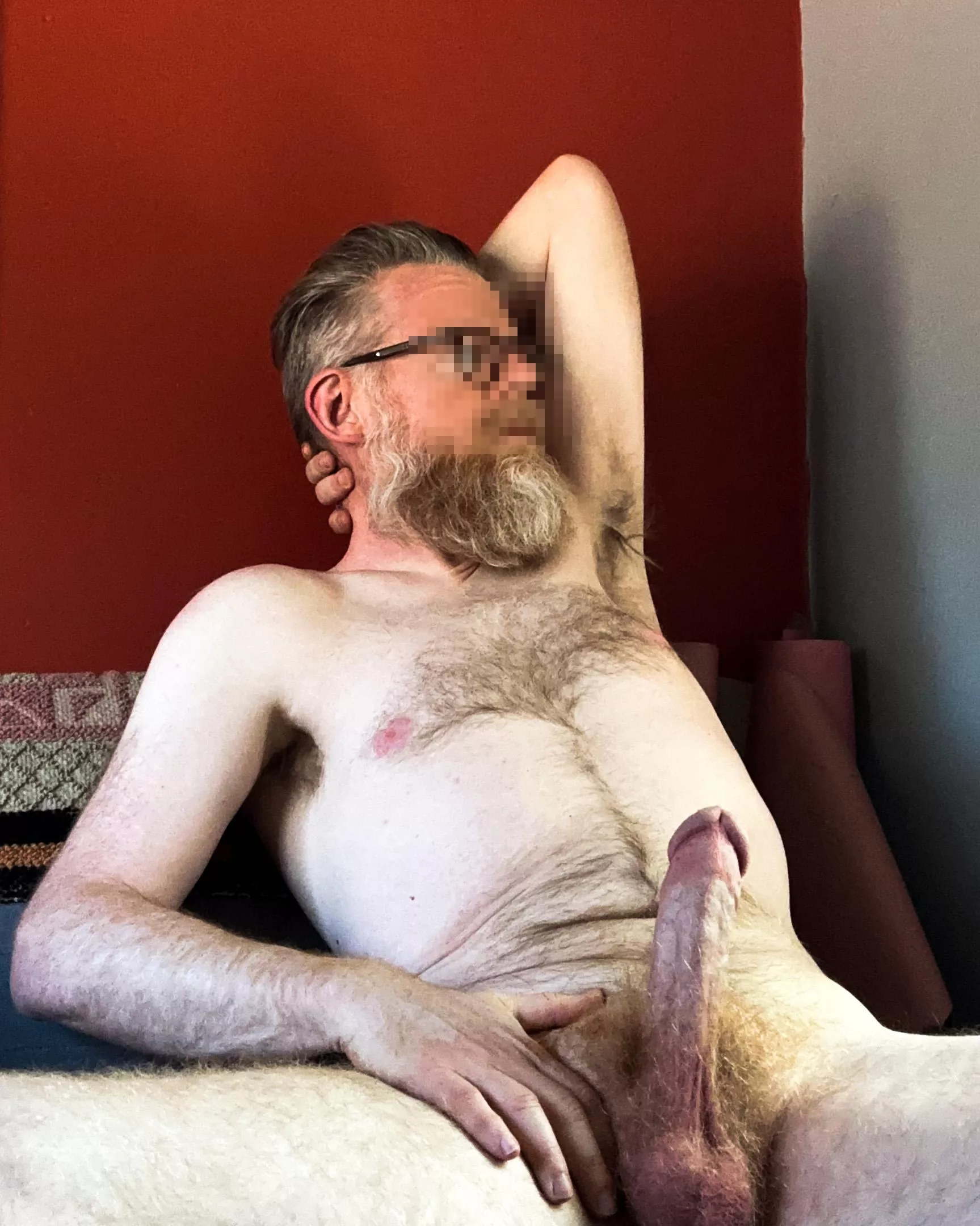 Lounging in the sunlight posted by beardedcopperfox