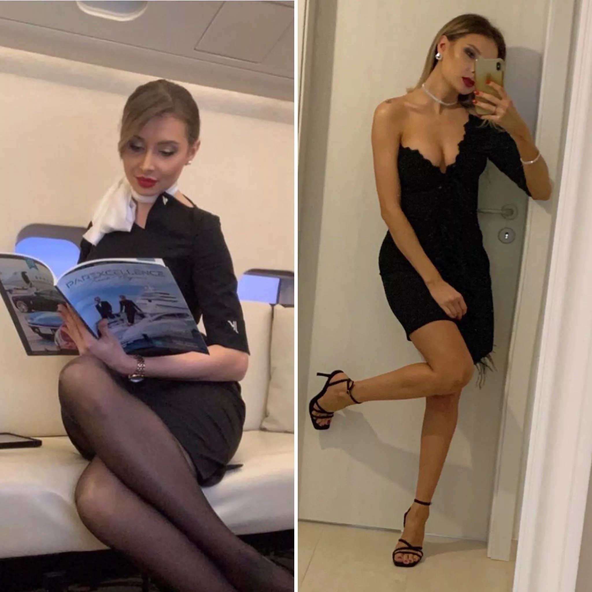 Luxury cabin crew 🇫🇷  posted by TravelerFrequent7