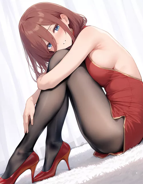 Miku Nakano [Quintessential Quintuplets] by CheetahSperm18