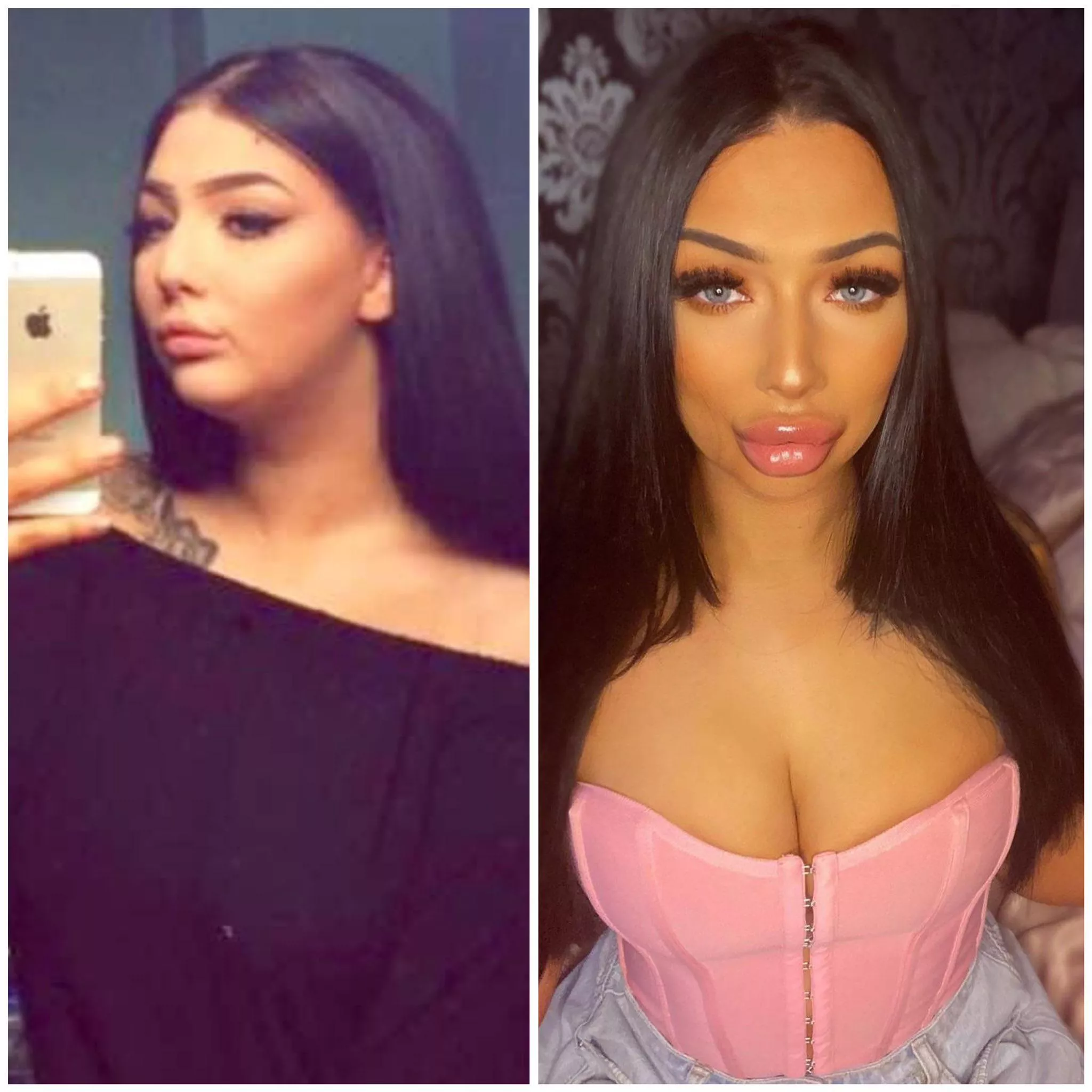 mmm i think my after is much better! 💋🫧🍭💗🎀 posted by Least_Flounder_4775