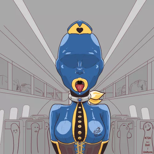 Not being able to see, she's not handing any meals or coffees to her passengers, but she could be of service in better ways by SubmissiveDinosaur