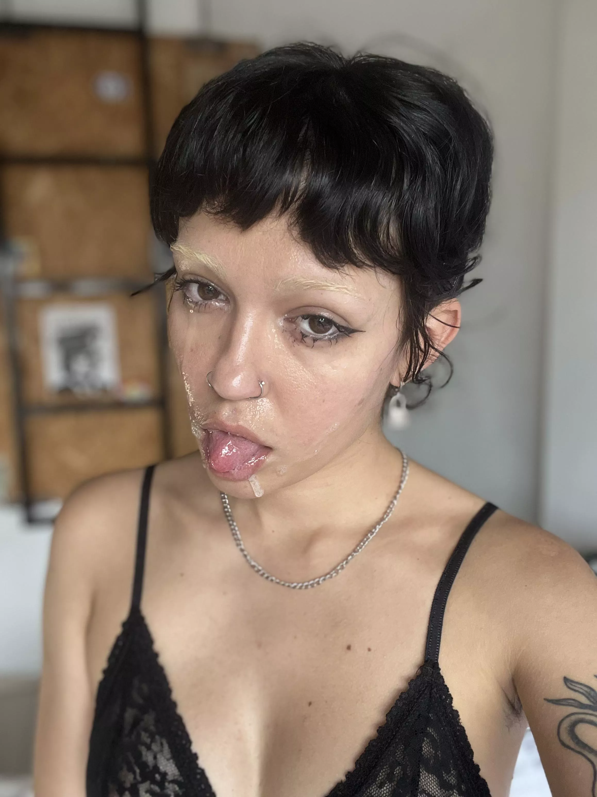 oops! I think I got out of control playing with my spit  posted by odd-gwenny