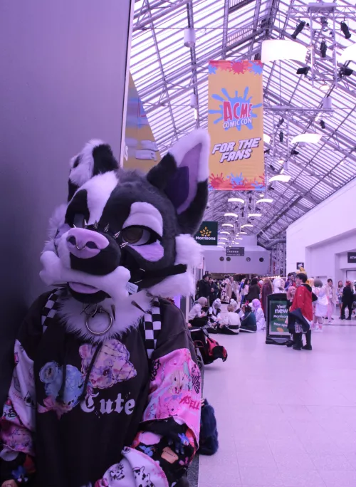 Puppy @ comiccon 🦴 by lilpixiekitten