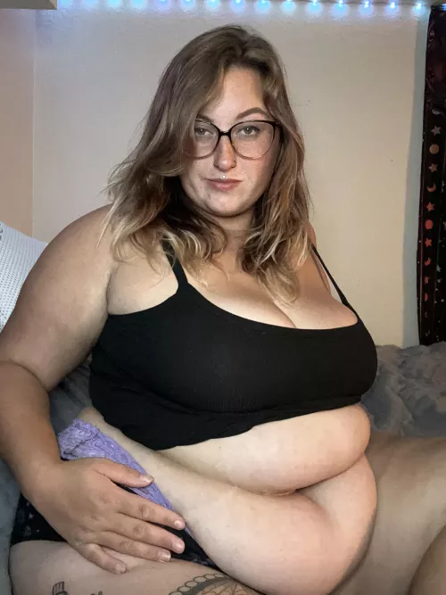 Ready for you to stuff my holes after stuffing my face 😈 by No-Bear-3572