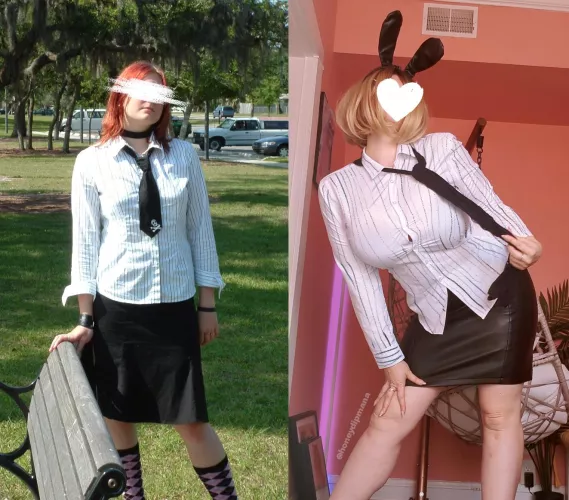 Reliving my emo phase, but bimbofied  by HoneyDipMana