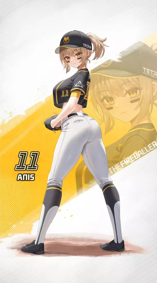 Softball Anis [Nikke Mobile] by CheetahSperm18
