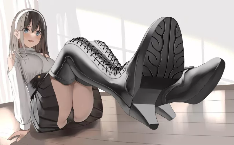 Thigh-High Boots [Artist's Original] by CheetahSperm18