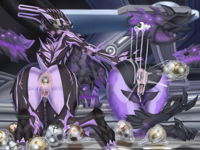 [Valkyr + Voruna] I Don't Think That's How You Crack Relics (Kmurialis)  by Darthmufin