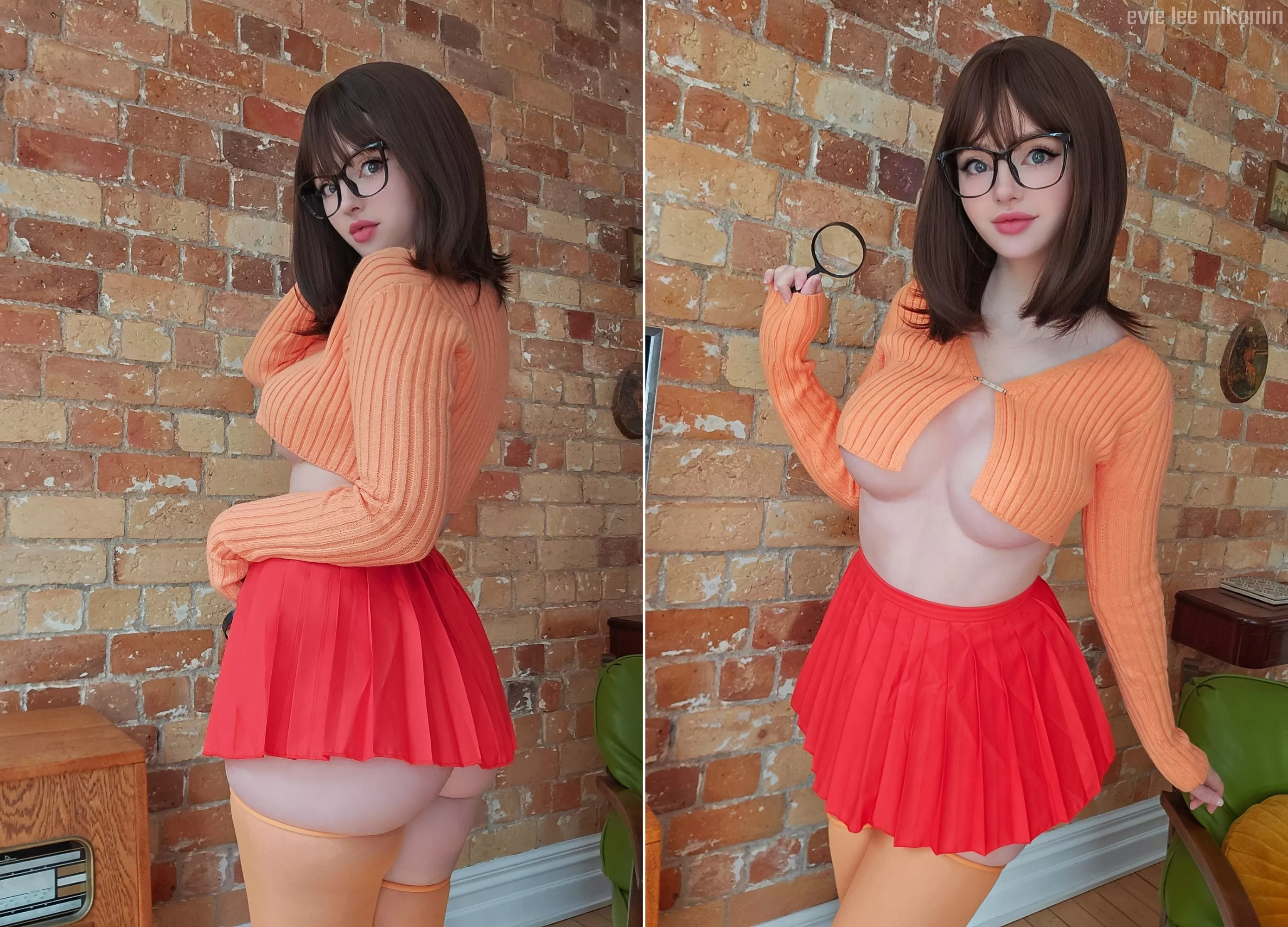 Velma from Scooby Doo by Evie Lee Mikomin posted by Mikomin