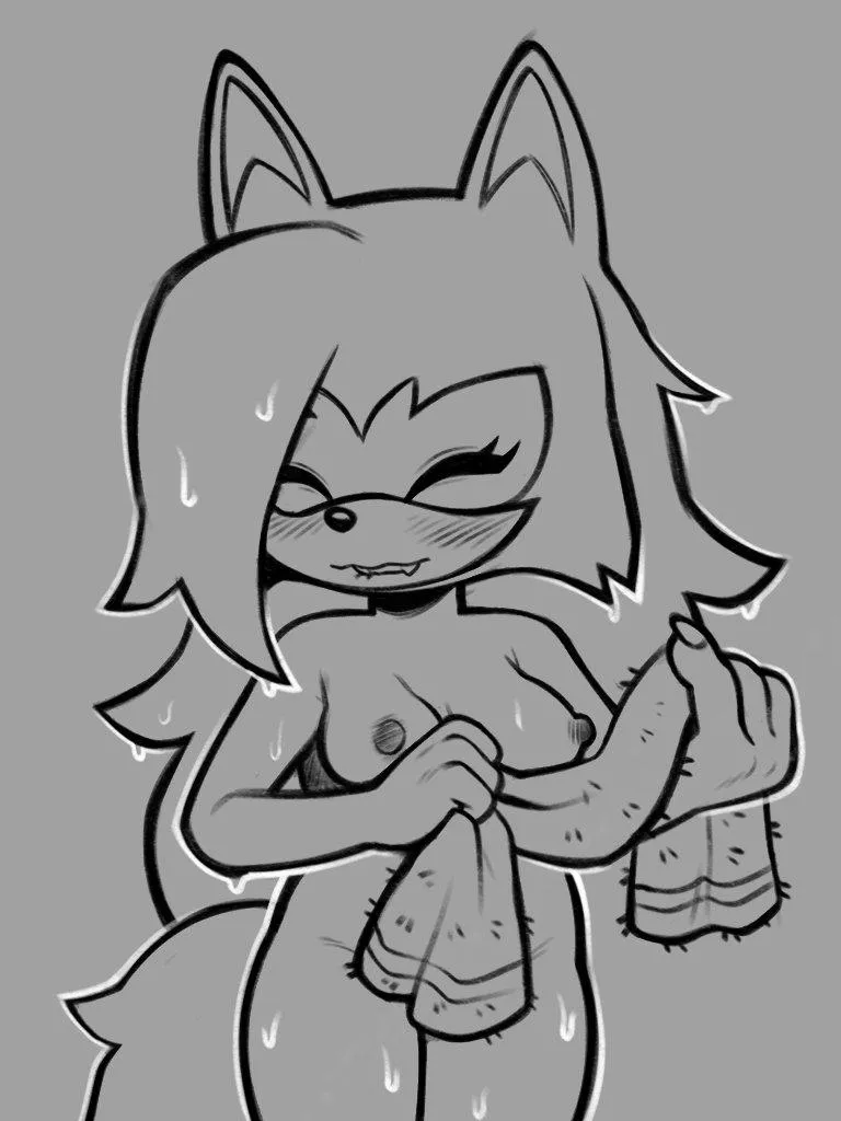 Wet Wolf (imposterpuss) posted by Sufficient-Eye4548