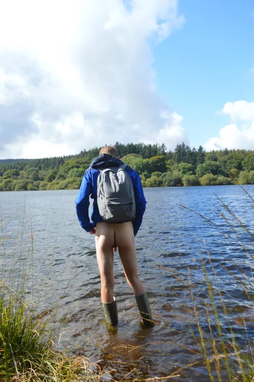 When it’s a little too cold to be fully nude  by devoneater1