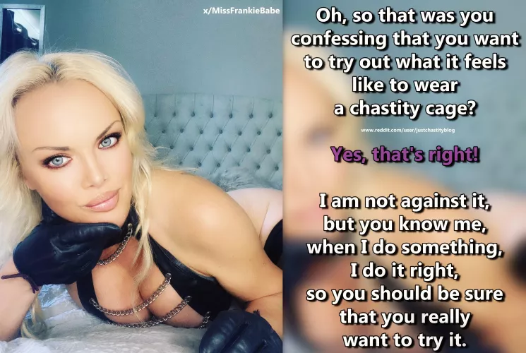 Your girlfriend is interested, but you know her. What she does, she does right! by [deleted]