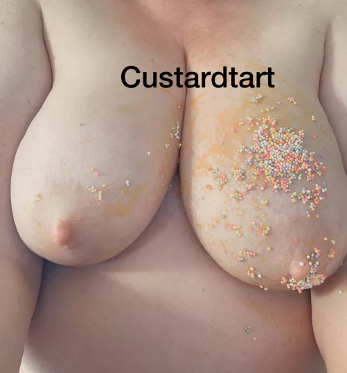 Golden syrup and sprinkles - come and play with me!! by OnlyFCustardtart12