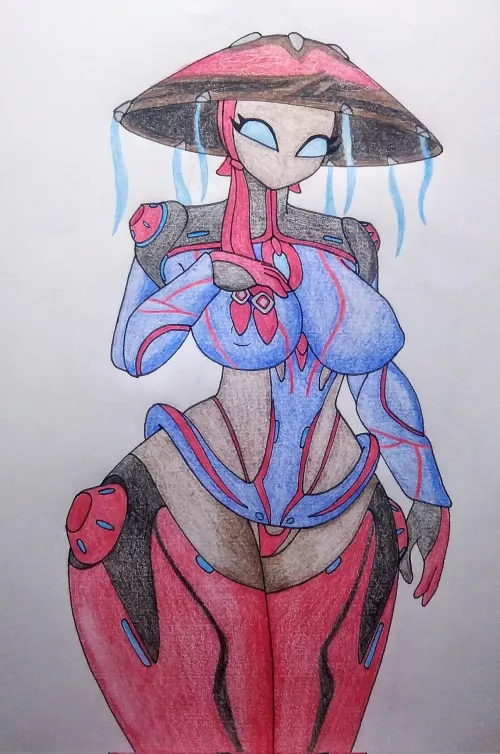 [Ivara OC] More Like CuteVara (Spartan Mora) by Darthmufin