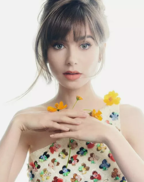 Lily Collins by qwer5r