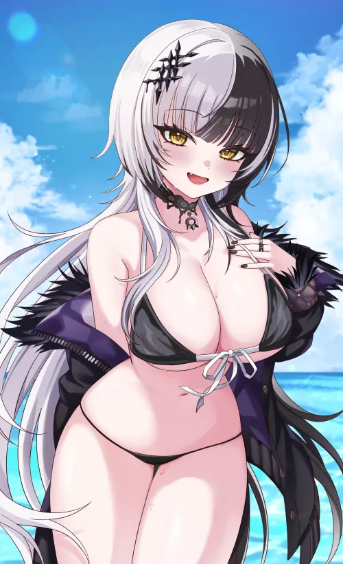 Long hair Shiori Novella [Hololive] by marxsander2016