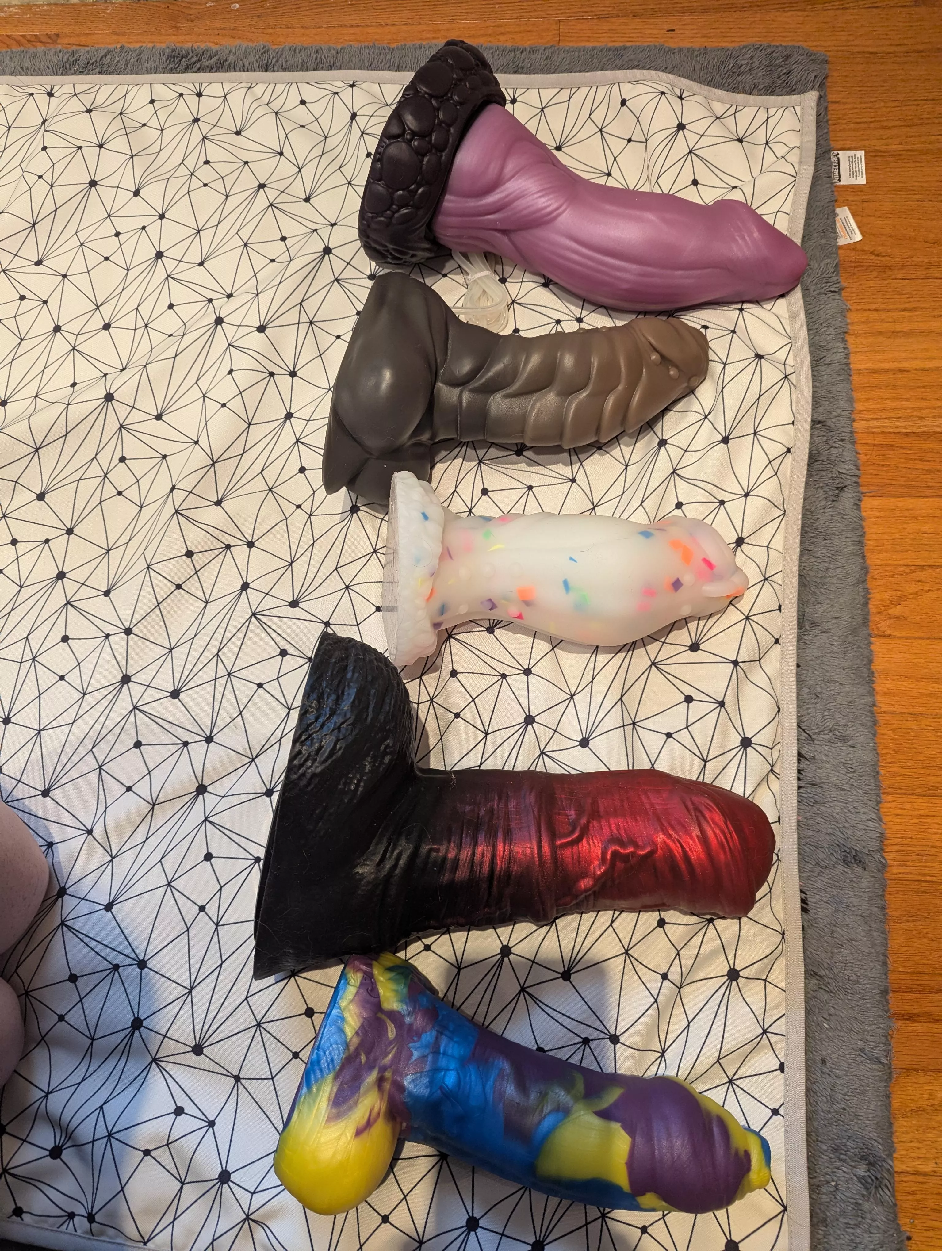my biggest toys that I want to be able to use by the end of the month  posted by Sleepylilfawn
