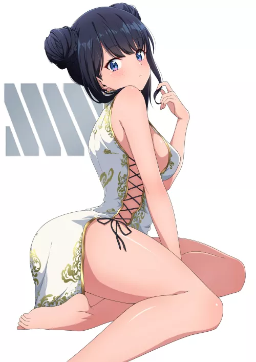 Rikka in Qipao [SSSS Gridman] by konosubak
