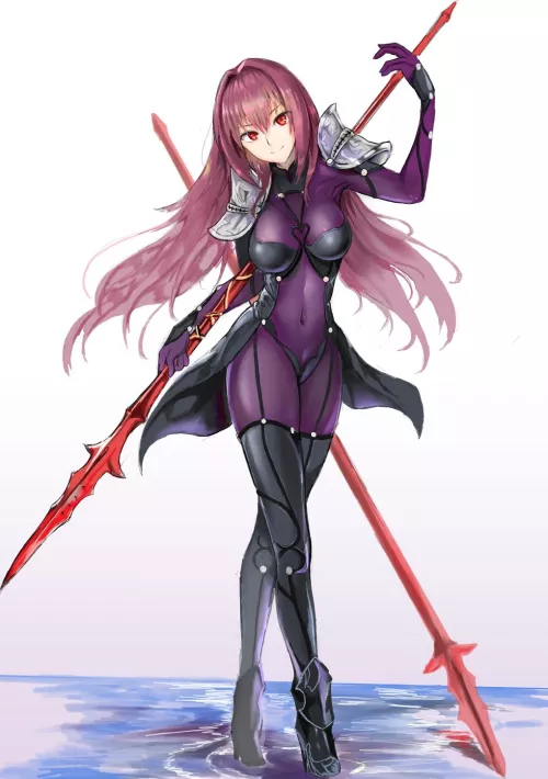 Scathach [Fate/GO] by CheetahSperm18