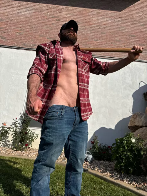 Who wants to help with yard work (30)  by yoursecretcowboy20