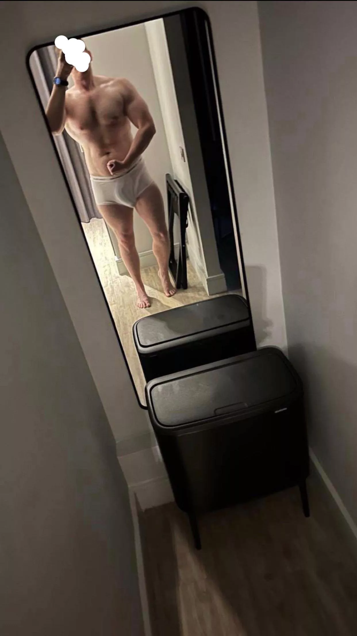 Can you see it? There’s no sock down there I promise  posted by MrL0NGandB1G