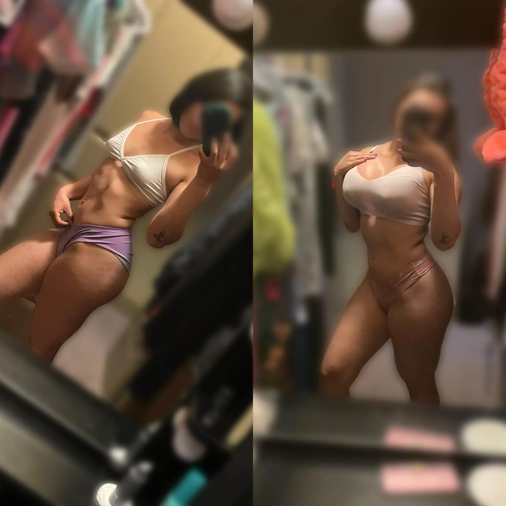 Current bimbofication process …new boobs, blonde hair, lip fillers and 10lbs 💕 posted by RaveKitten14