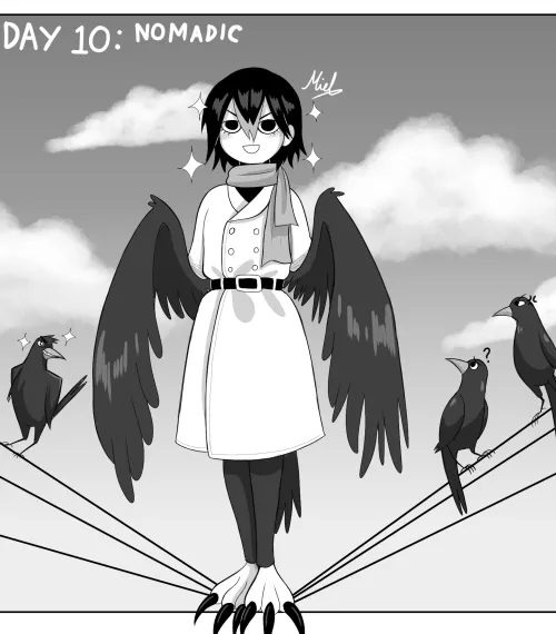 Harppy (by me) by Burniel409