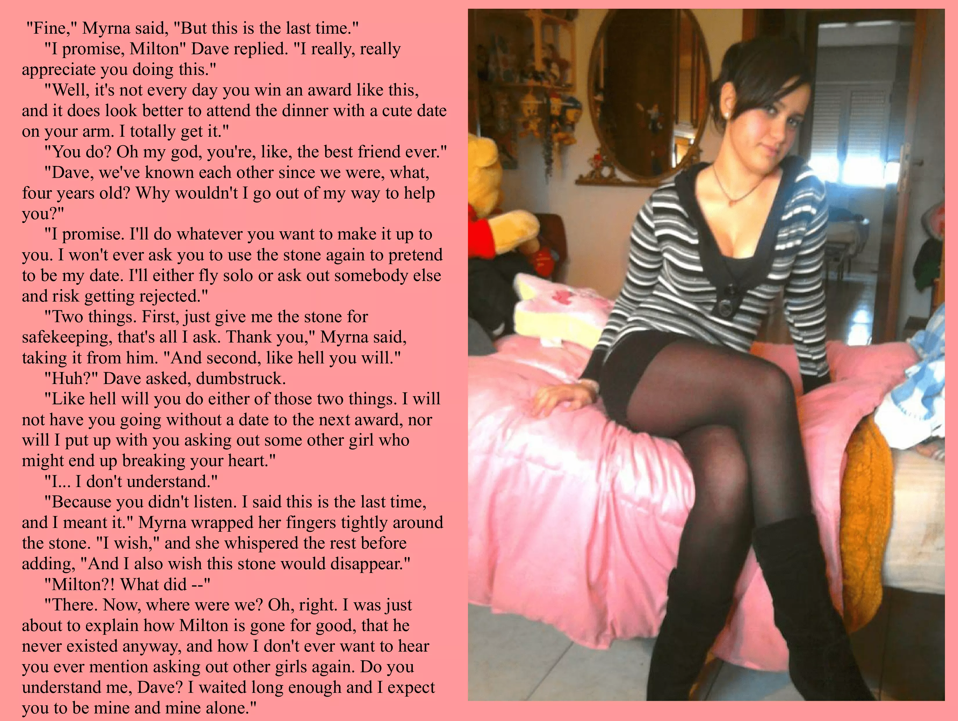 New caption! But This Is the Last Time #m2f #magicaltransformation #romantic #m2ftransformation #caption #gendertransformation #sweet #m2fcaption  posted by AskedForTheMid0129