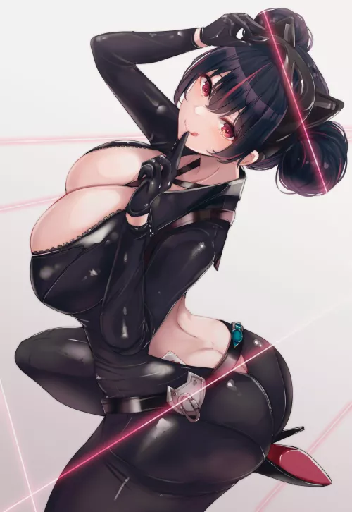 Quency in Latex [Nikke] by konosubak