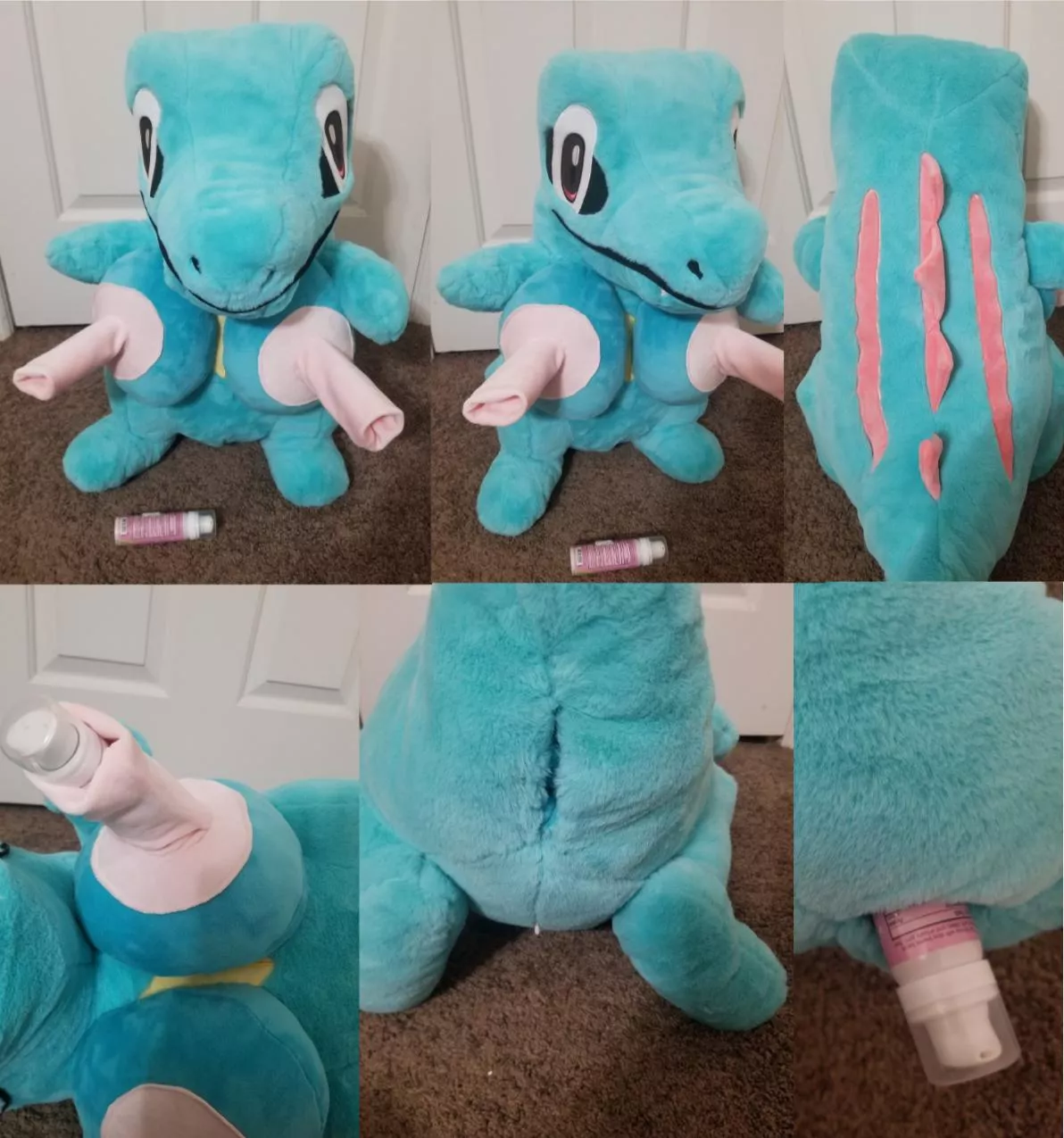Recently commissioned NSFW fuckable life size female Pokemon Totodile with large boobs plus useable pussy and nipples [F] (Furrysale) posted by Furry-sale