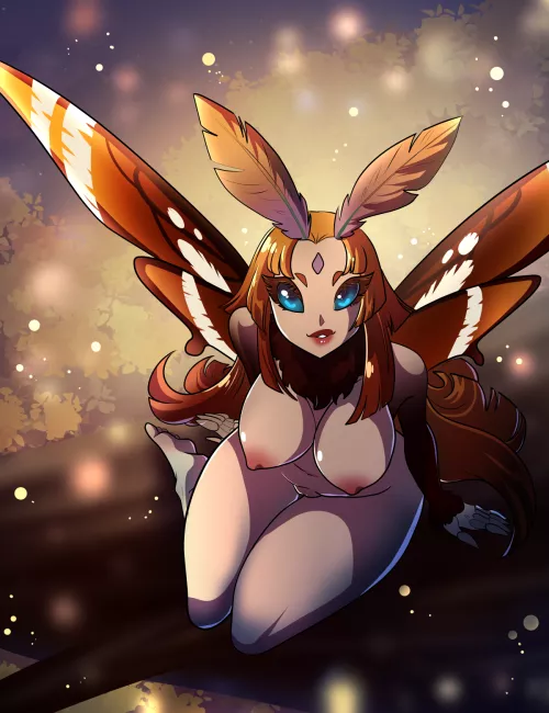 Will you be her light? (mothgirl oc) by Feathermagus