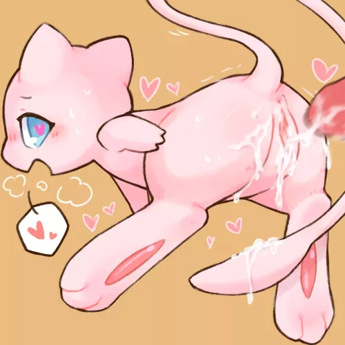 (Wolfwithwing) [F] Mew fucked by trainer by Small_Cutie