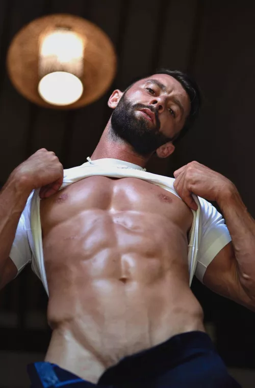 Abs of steel: ready for your close-up!  by Historical-Arm8504