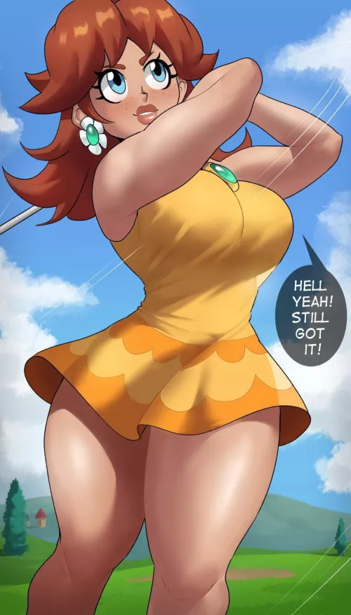 Daisy going golfing (EchoSaber) by a_burner_account_lol