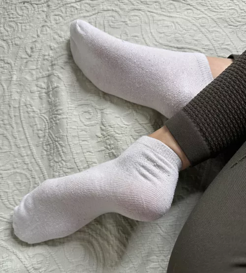 do you like my socks daddy by Banana___Lover