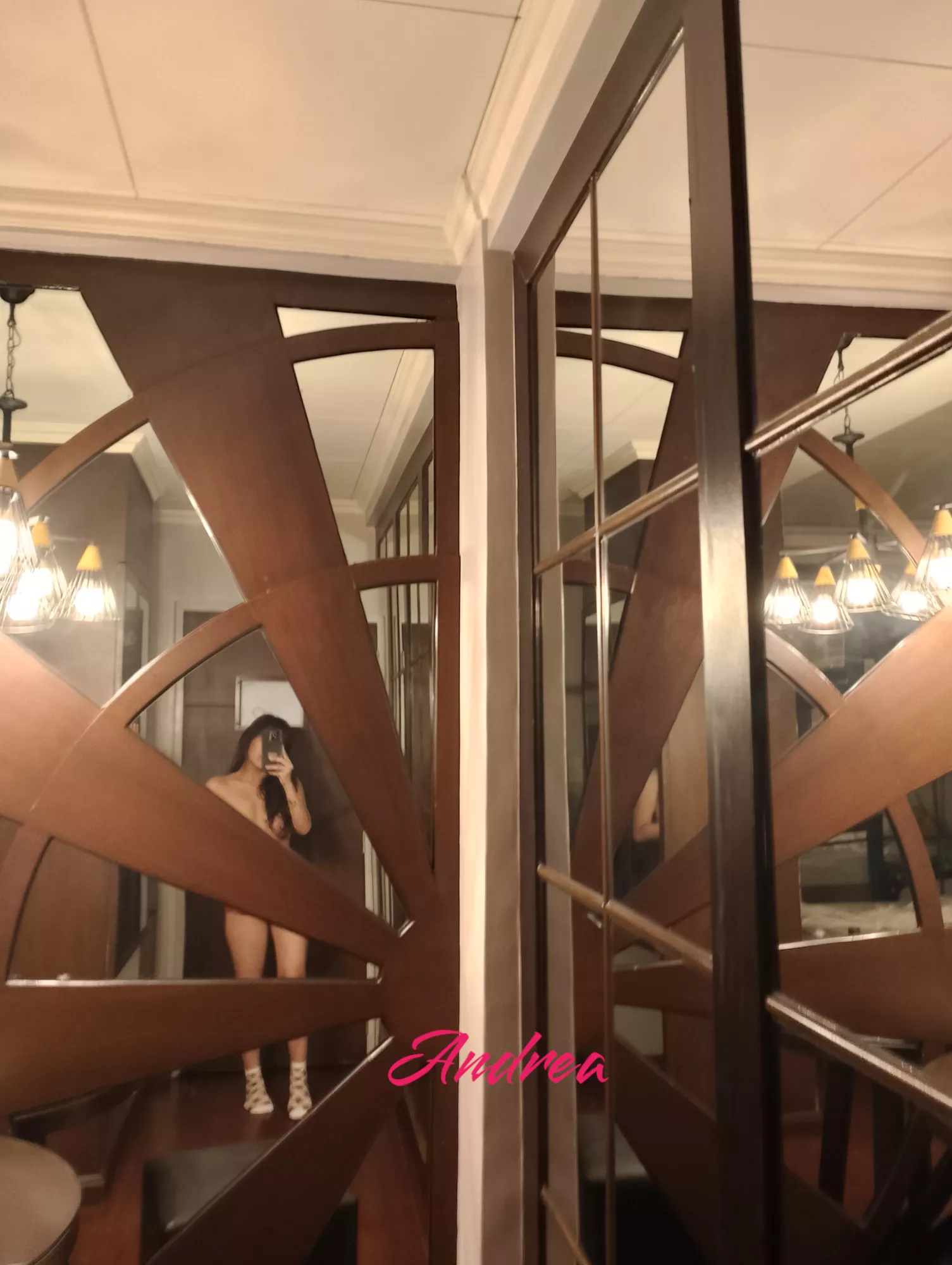 (f) Mirror, mirror on the wall, capturing more than just my curves🪞⛈️🤫 posted by Andrea010925