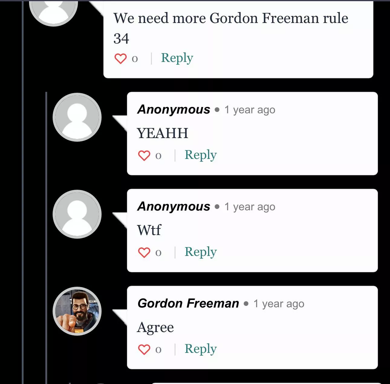 Gordon get your bitch ass back in the test chamber  posted by Tomcat_the_protogen