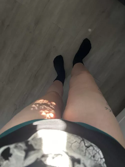 I got surprised by sprinklers and had to strip off my wet clothes by MysteriousMelina