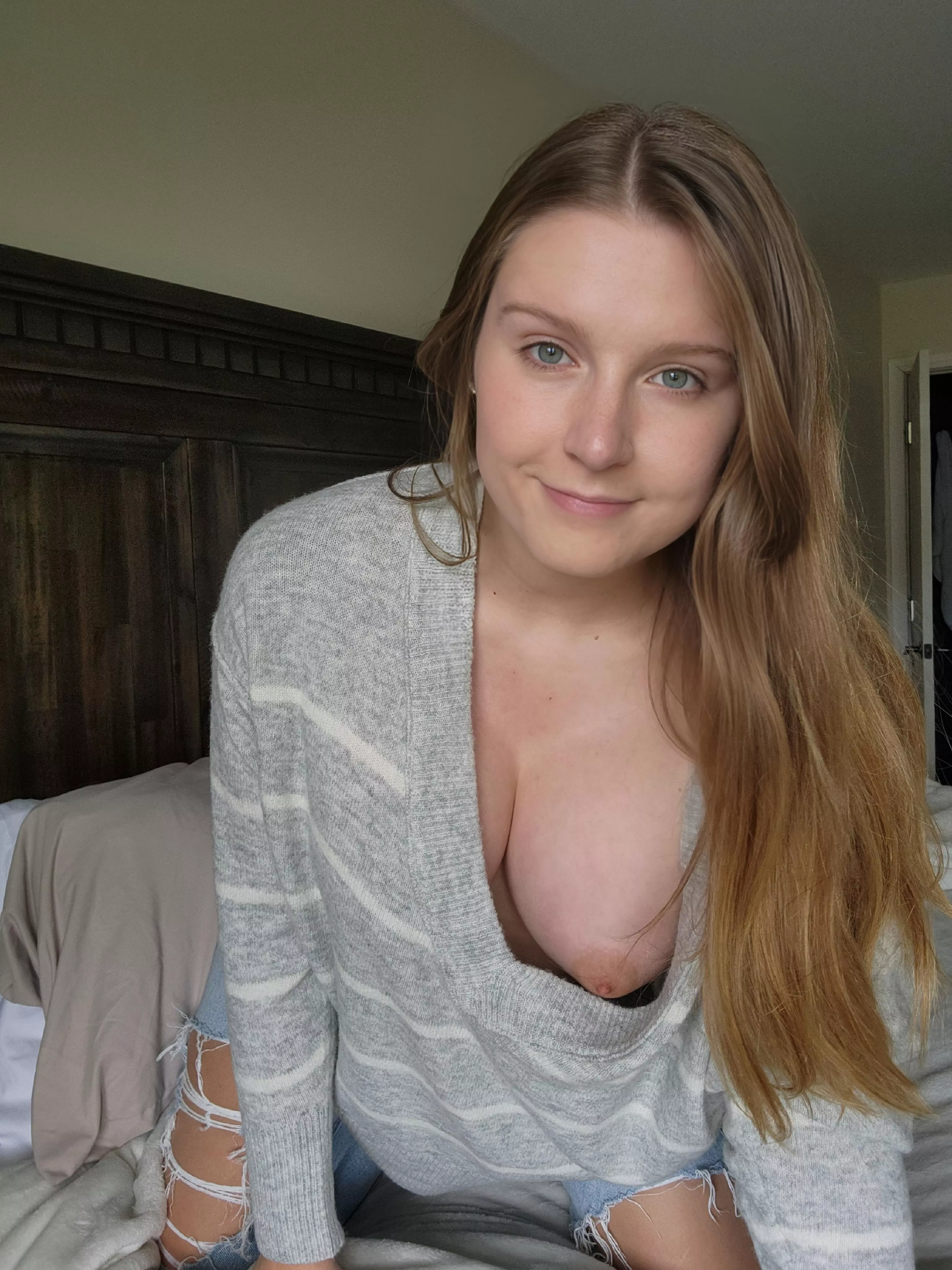 It's my birthday and nothing would make me happier if you looked down my blouse  posted by reign_rellic