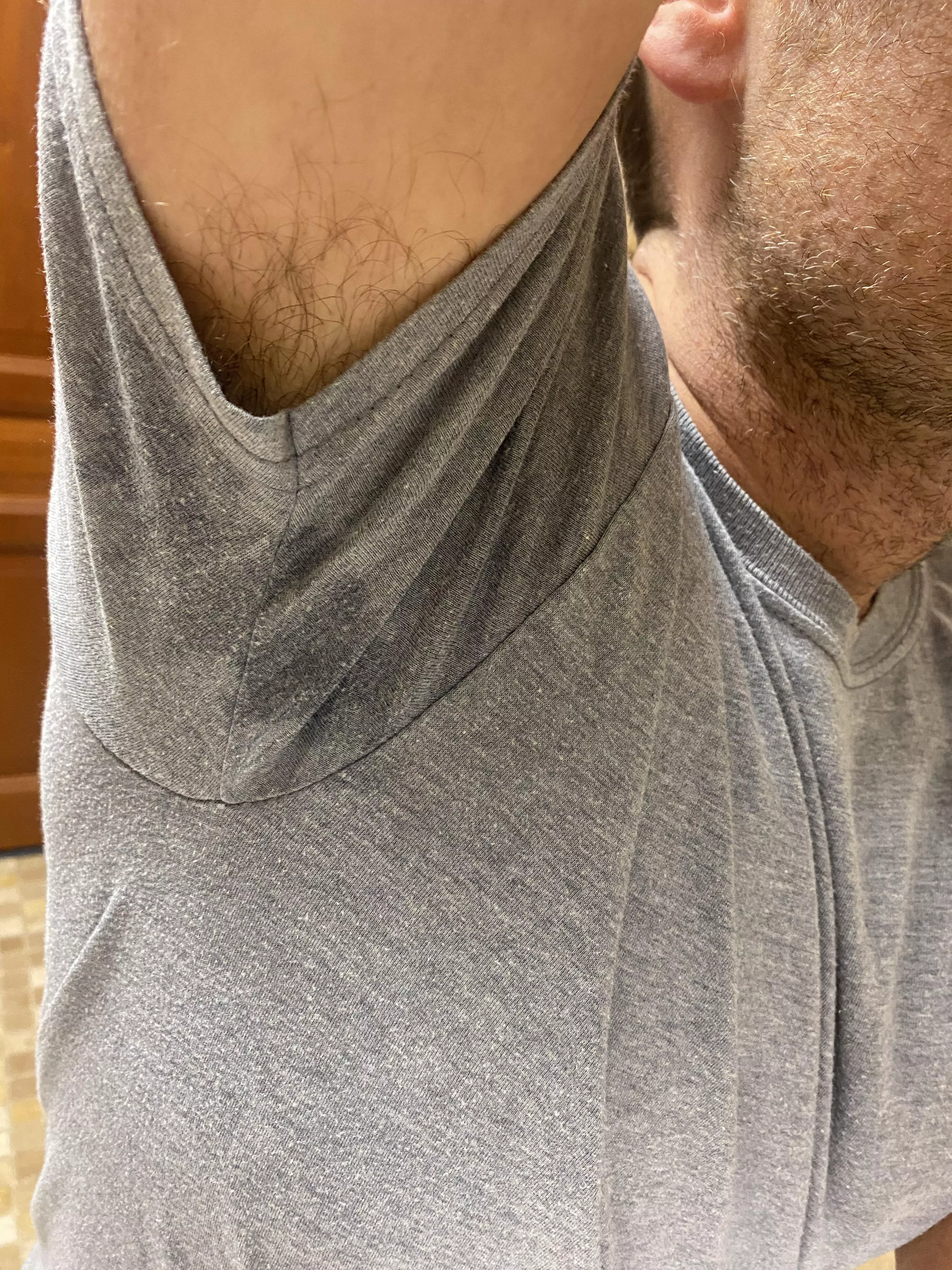 Like the stain and hair peek? posted by Footman1560