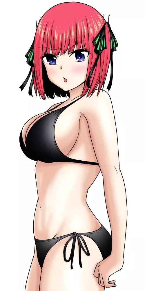 Nino Pouting In Her Bikini (Quintessential Quintuplets) by Csxc