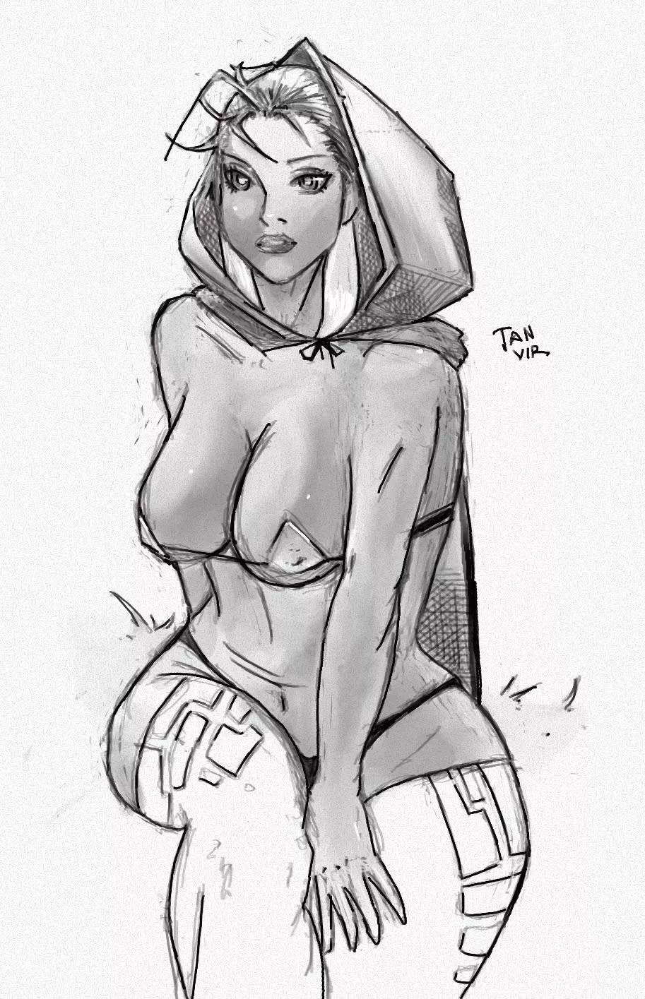 [OC] Black and White posted by StainlessInferno