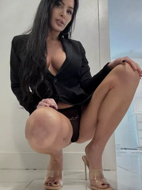 once you see me like this, the only thing you will want is to get on your knees and taste this glorious clit I have for ya 41F by Sweet_babyLove0