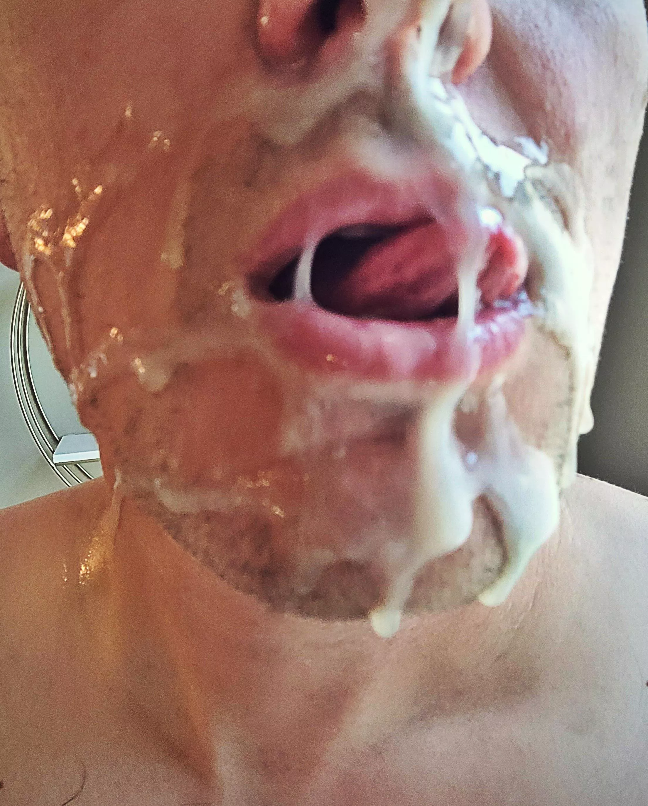 Probably the biggest self facial I've ever produced  posted by Turkeydoghamilton