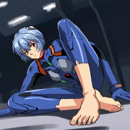 Rei plugsuit sketch wip [OC] by conejologia