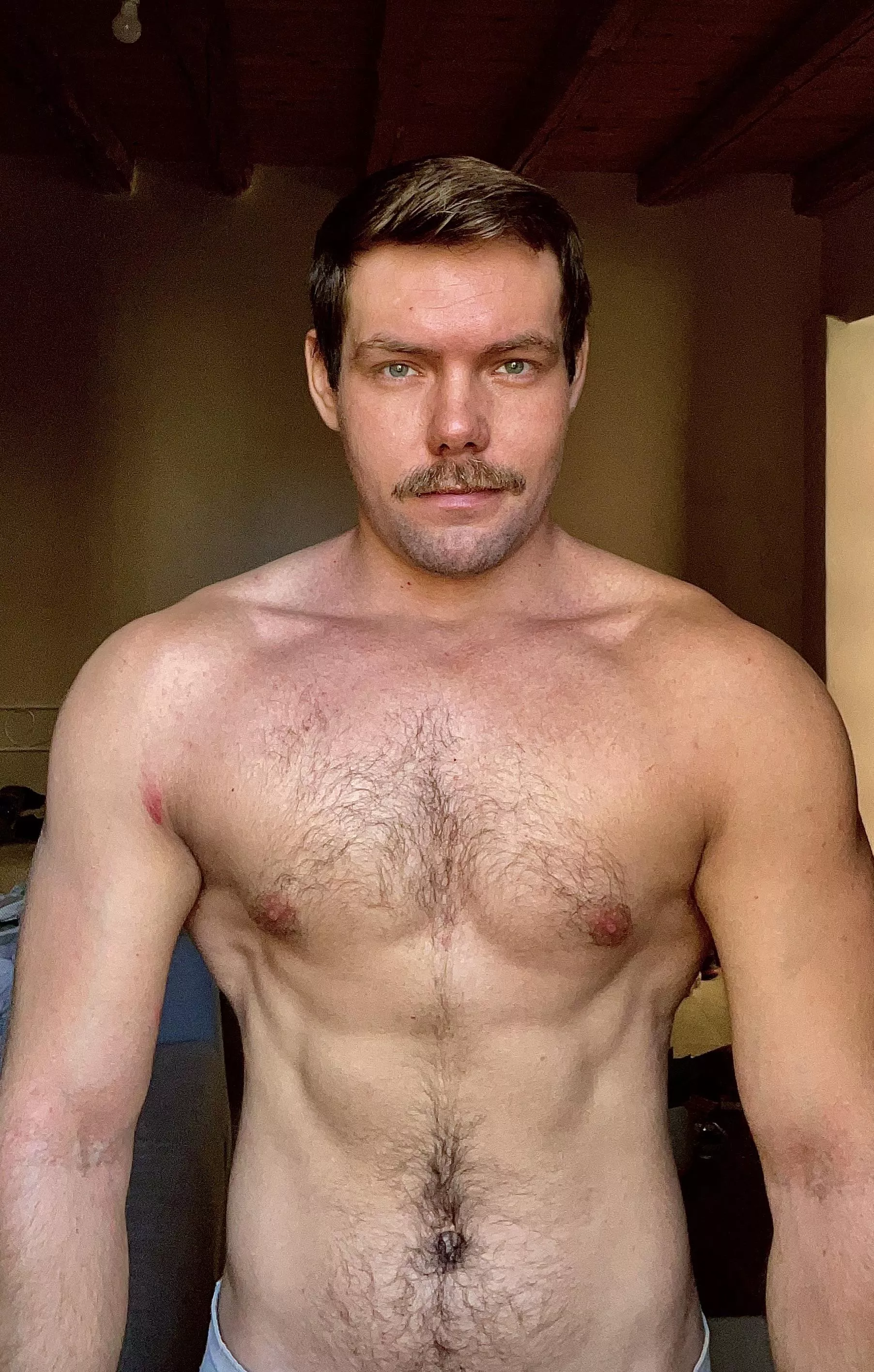 [26] Peak bulk, way leaner this time round. Any muscle bros wanna encourage each other? posted by forveire